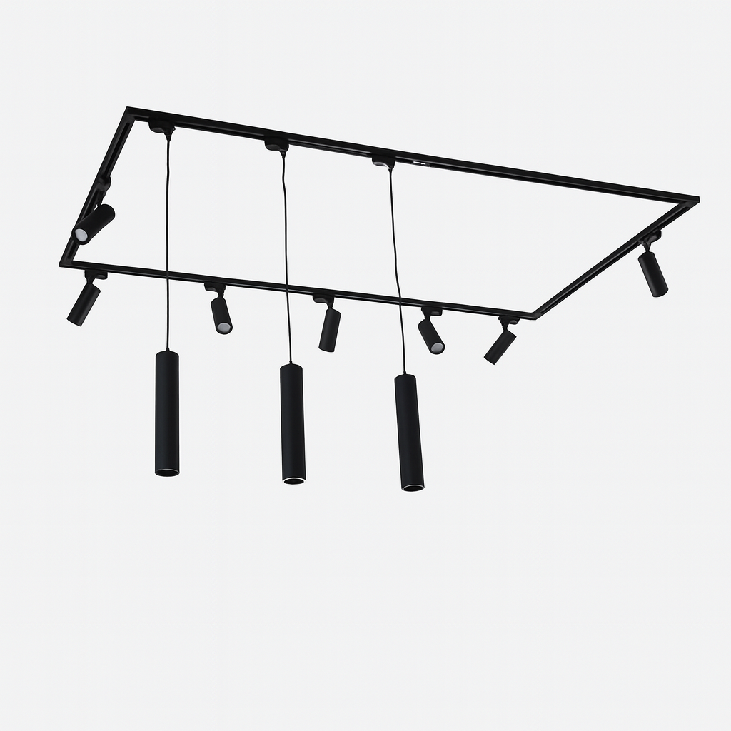 Šinska rasveta 6m šine+7 topa+3 visilice