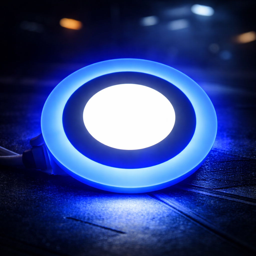 Ugradni panel 3+3w plavi