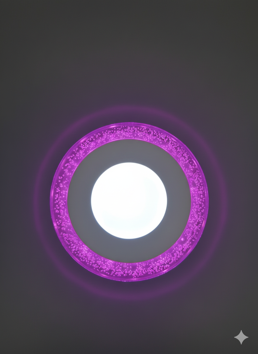 Ugradni panel 3+3w Pink sa kapljicama