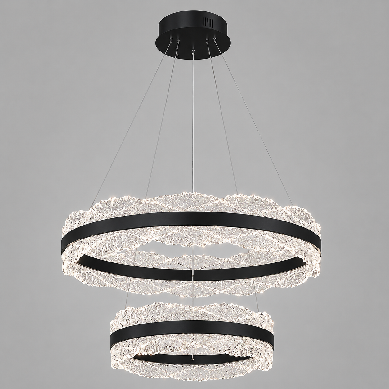 Luster DF6367/4+6 BK + KONTROLER