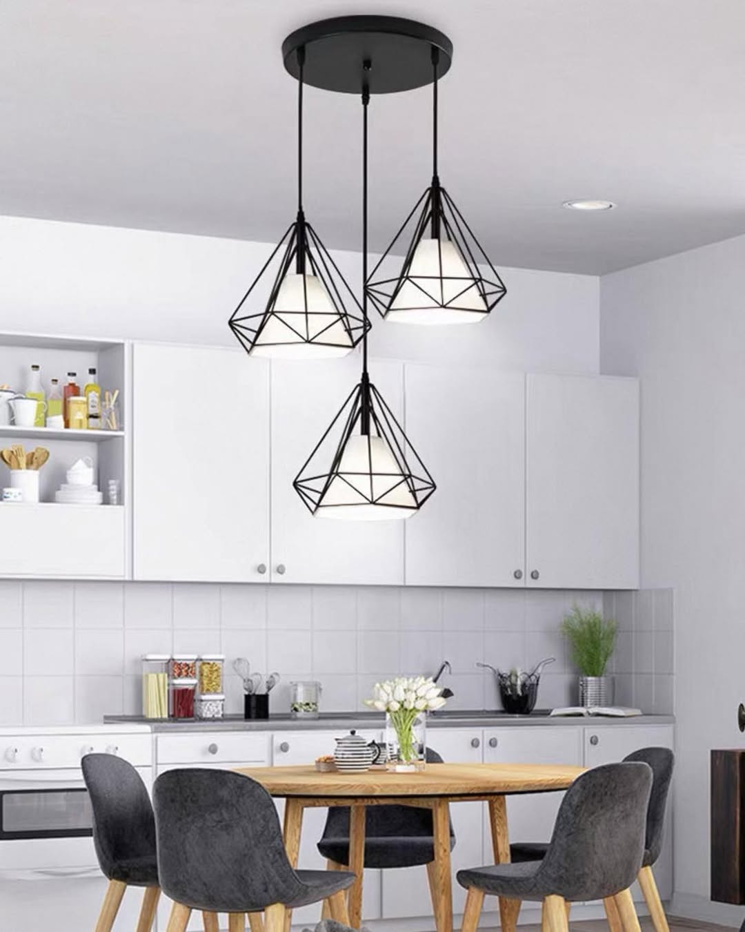 Visilica Romb Crna sa krugom